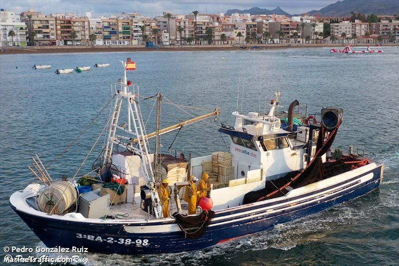 pescalba dos (Fishing vessel) - IMO , MMSI 224026780 under the flag of Spain