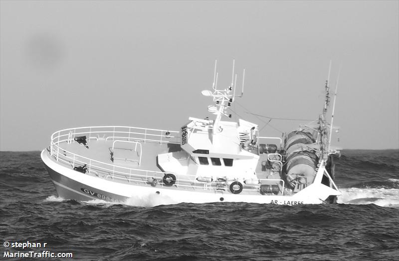 ar laeres (Fishing vessel) - IMO , MMSI 228238700, Call Sign FMIM under the flag of France