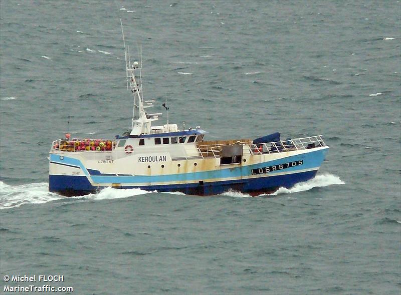 fv keroulan (Fishing Vessel) - IMO 8873908, MMSI 228394000, Call Sign FGIP under the flag of France