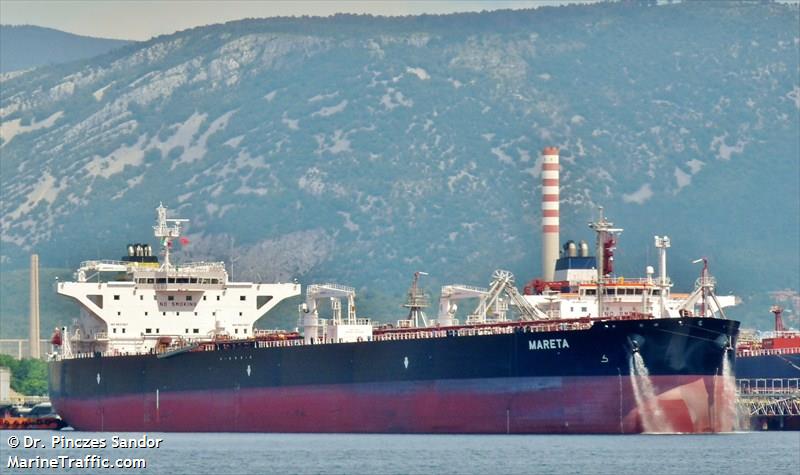 mareta (Crude Oil Tanker) - IMO 9537927, MMSI 229038000, Call Sign 9HA3013 under the flag of Malta