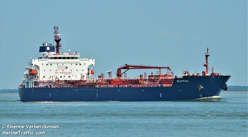 seapride (Chemical/Oil Products Tanker) - IMO 9629562, MMSI 229365000, Call Sign 9HA3272 under the flag of Malta