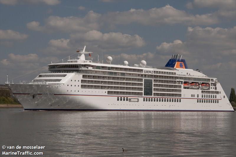 europa 2 (Passenger (Cruise) Ship) - IMO 9616230, MMSI 229378000, Call Sign 9HA3283 under the flag of Malta