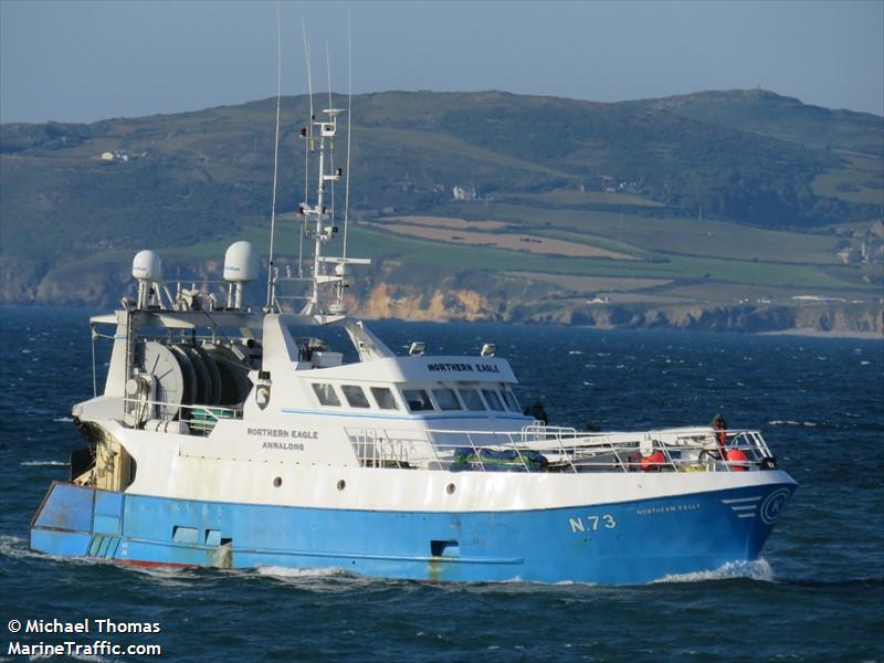 northern eagle n73 (Fishing vessel) - IMO , MMSI 232015691, Call Sign MDDL2 under the flag of United Kingdom (UK)