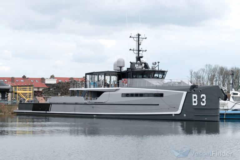 b3 (Supply Tender) - IMO 9864289, MMSI 232027801, Call Sign MHJL2 under the flag of United Kingdom (UK)