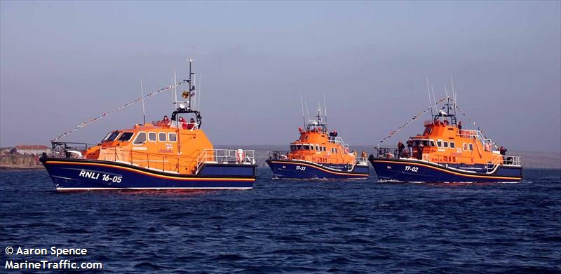 rnli lifeboat 16-05 (SAR) - IMO , MMSI 235030387, Call Sign MKHM8 under the flag of United Kingdom (UK)