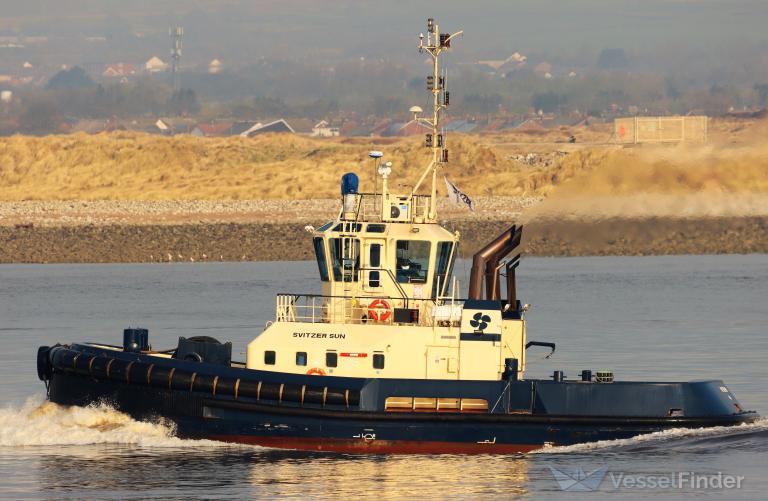 svitzer sun (Tug) - IMO 9460693, MMSI 235068059, Call Sign 2BOY7 under the flag of United Kingdom (UK)