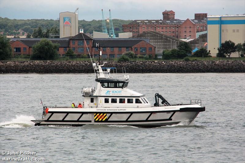 seacat volunteer (HSC) - IMO , MMSI 235102528, Call Sign 2HCP6 under the flag of United Kingdom (UK)