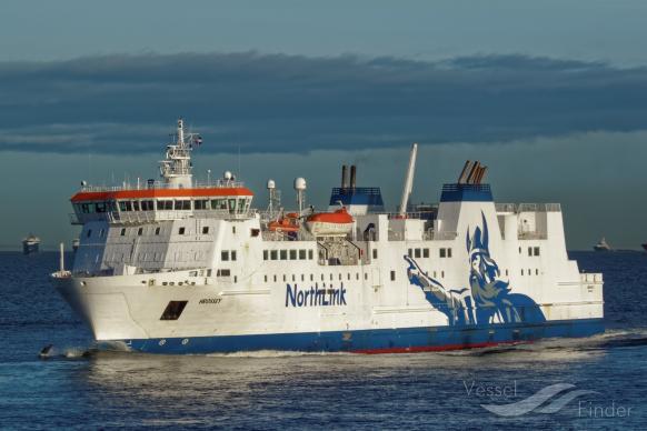 mv hrossey (Passenger/Ro-Ro Cargo Ship) - IMO 9244960, MMSI 235448000, Call Sign VSTY6 under the flag of United Kingdom (UK)