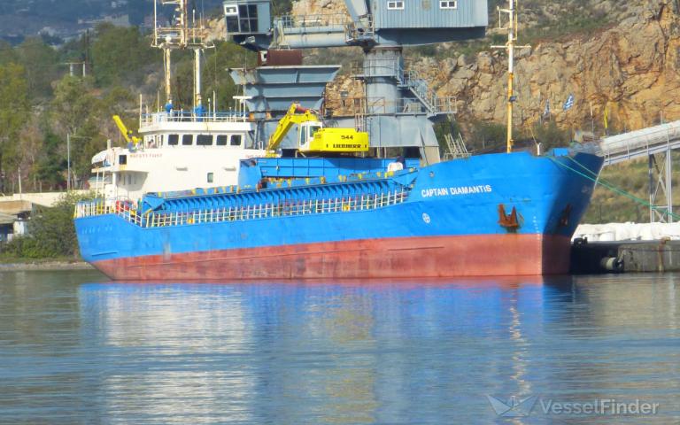 captain diamantis (General Cargo Ship) - IMO 9021083, MMSI 240039100, Call Sign SVA7795 under the flag of Greece