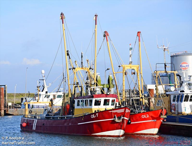 ol7 hoop op zegen (Fishing vessel) - IMO , MMSI 244110963, Call Sign PC2169 under the flag of Netherlands