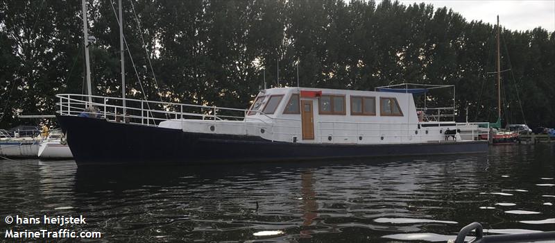 najade (Pleasure craft) - IMO , MMSI 244750472, Call Sign PF5083 under the flag of Netherlands