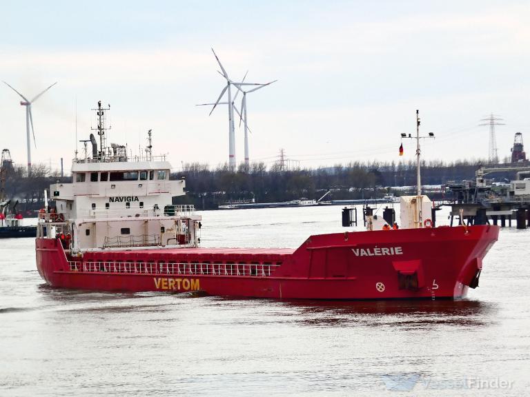 valerie (General Cargo Ship) - IMO 9374739, MMSI 244860000, Call Sign PBDC under the flag of Netherlands