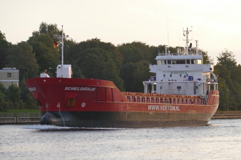 scheldedijk (General Cargo Ship) - IMO 9514925, MMSI 245060000, Call Sign PBMR under the flag of Netherlands