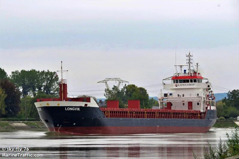 longvik (General Cargo Ship) - IMO 9548299, MMSI 246669000, Call Sign PBYA under the flag of Netherlands