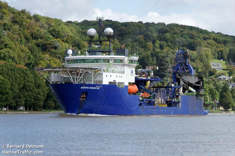 north ocean 102 (Offshore Support Vessel) - IMO 9382229, MMSI 249335000, Call Sign 9HPS9 under the flag of Malta