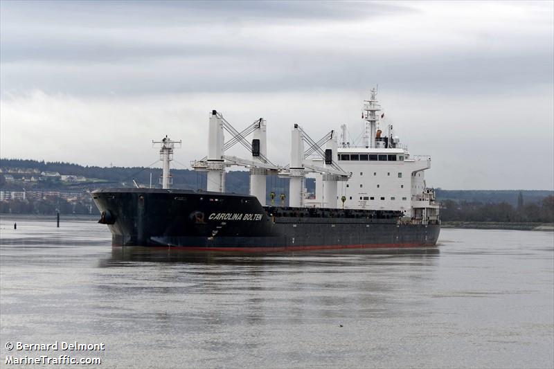 carolina bolten (Bulk Carrier) - IMO 9718454, MMSI 255805671, Call Sign CQGV under the flag of Madeira