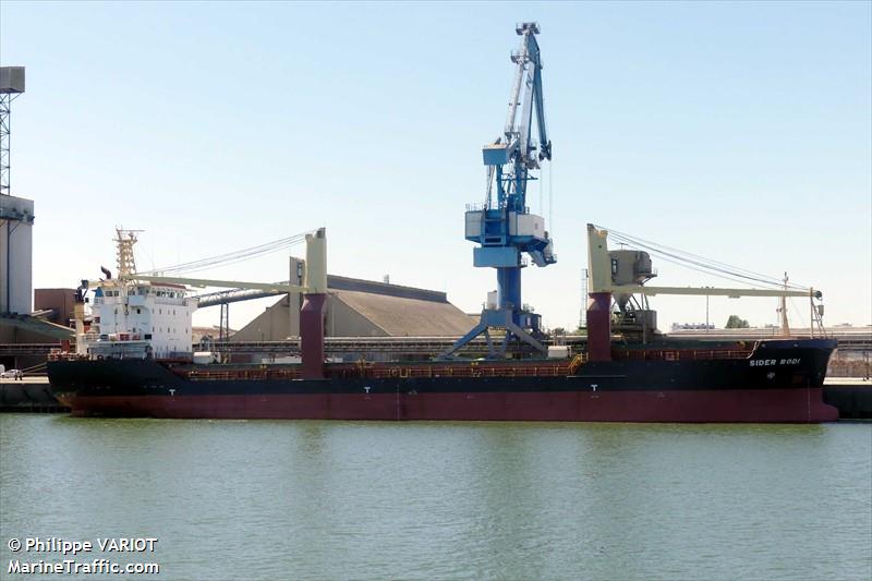 sider rodi (General Cargo Ship) - IMO 9522001, MMSI 255806158, Call Sign CQAF4 under the flag of Madeira