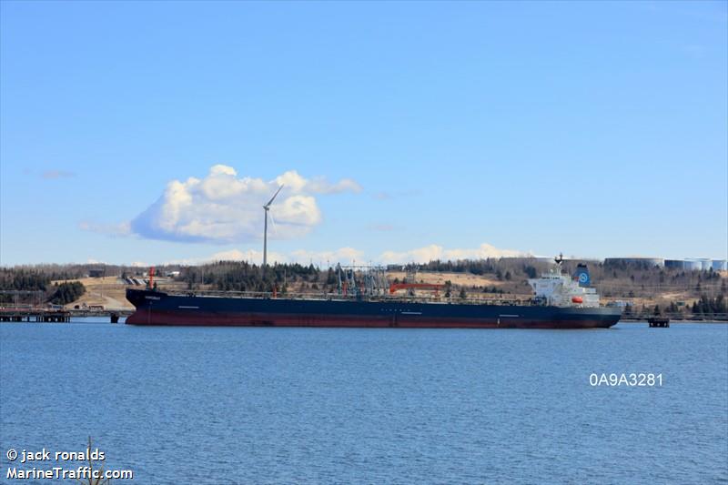 nordbay (Crude Oil Tanker) - IMO 9319870, MMSI 255806172, Call Sign CQAH2 under the flag of Madeira