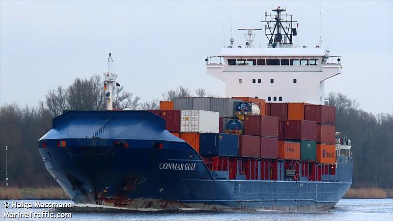 conmar gulf (Container Ship) - IMO 9341964, MMSI 255806177, Call Sign CQAH7 under the flag of Madeira