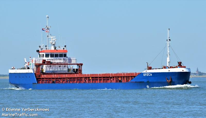 avoca (General Cargo Ship) - IMO 9184421, MMSI 255924000, Call Sign CQWD under the flag of Madeira