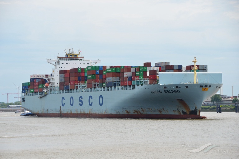 beijing (Container Ship) - IMO 9308508, MMSI 256937000, Call Sign 9HA4041 under the flag of Malta