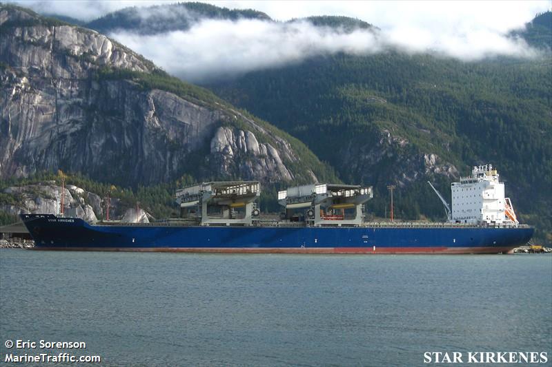 star kirkenes (General Cargo Ship) - IMO 9396127, MMSI 257310000, Call Sign LAHR7 under the flag of Norway