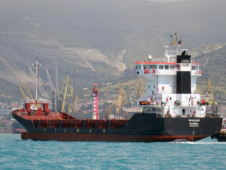 ym hazar (General Cargo Ship) - IMO 9103738, MMSI 271044021, Call Sign TCA3362 under the flag of Turkey