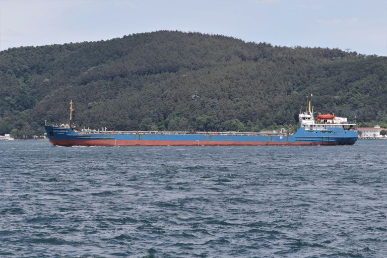 mv.nefterudovoz 46m (Ore/Oil Carrier) - IMO 8226351, MMSI 272774000, Call Sign UUBA3 under the flag of Ukraine