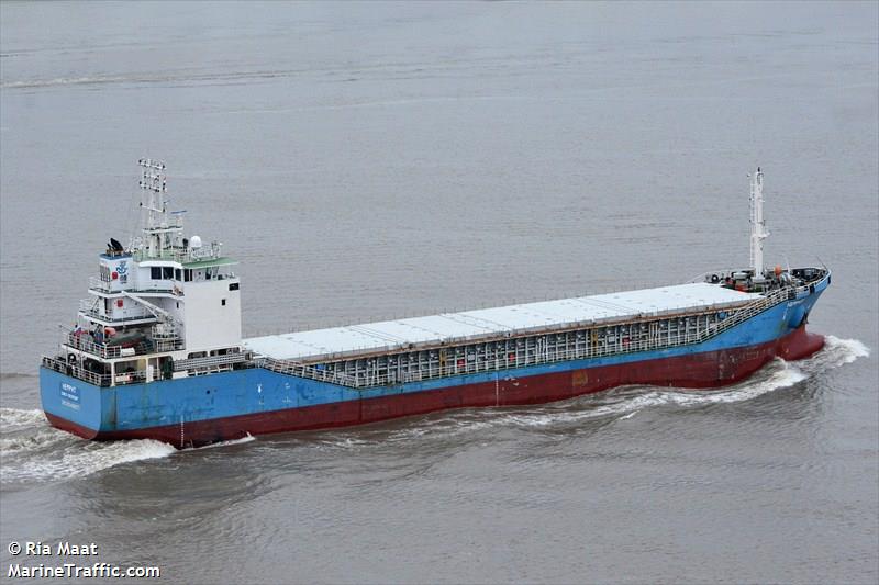 nephrite (General Cargo Ship) - IMO 9549657, MMSI 273339840, Call Sign UBAK4 under the flag of Russia
