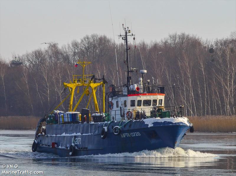 mrtk-0726 (Fishing Vessel) - IMO 8722355, MMSI 273433960, Call Sign UFIU under the flag of Russia