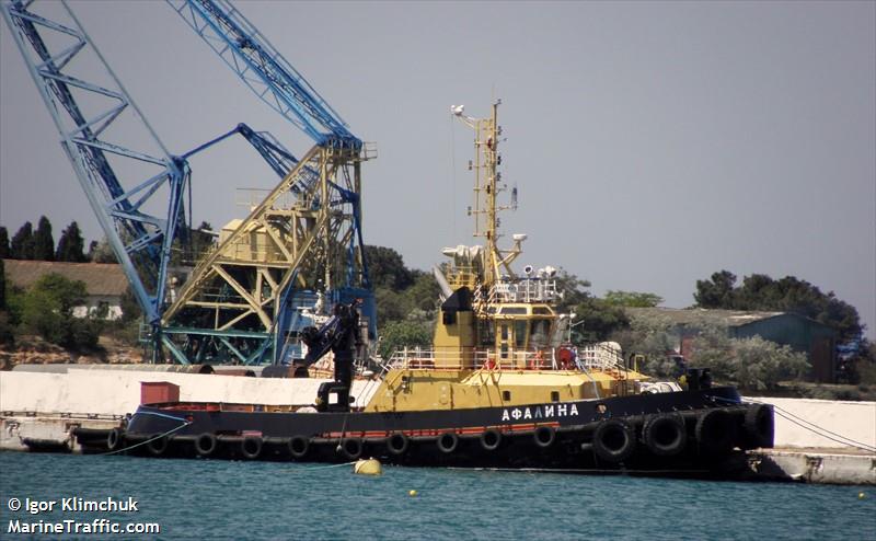 afalina (Tug) - IMO , MMSI 273542430 under the flag of Russia