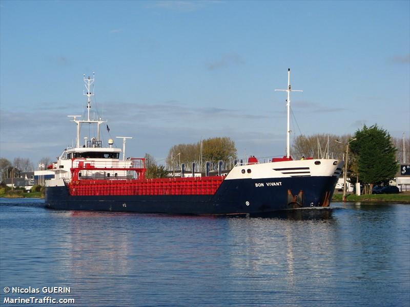 bon vivant (General Cargo Ship) - IMO 9052692, MMSI 275482000, Call Sign YLOO under the flag of Latvia