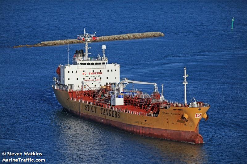 stolt tsubaki (Chemical/Oil Products Tanker) - IMO 9477543, MMSI 319027200, Call Sign ZGAO under the flag of Cayman Islands