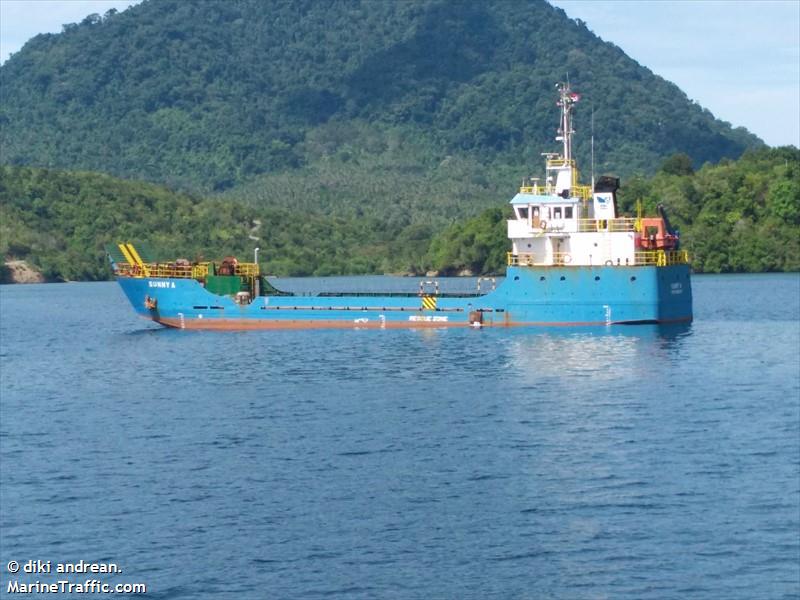 sunny a (Landing Craft) - IMO 9523902, MMSI 325742000, Call Sign J7DC9 under the flag of Dominica