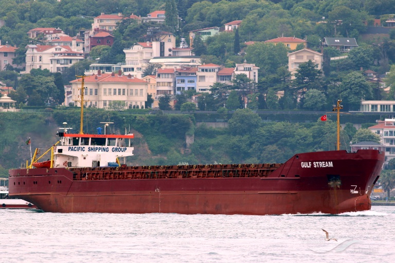 gulf stream (General Cargo Ship) - IMO 8415689, MMSI 341797000, Call Sign V4SD2 under the flag of St Kitts & Nevis