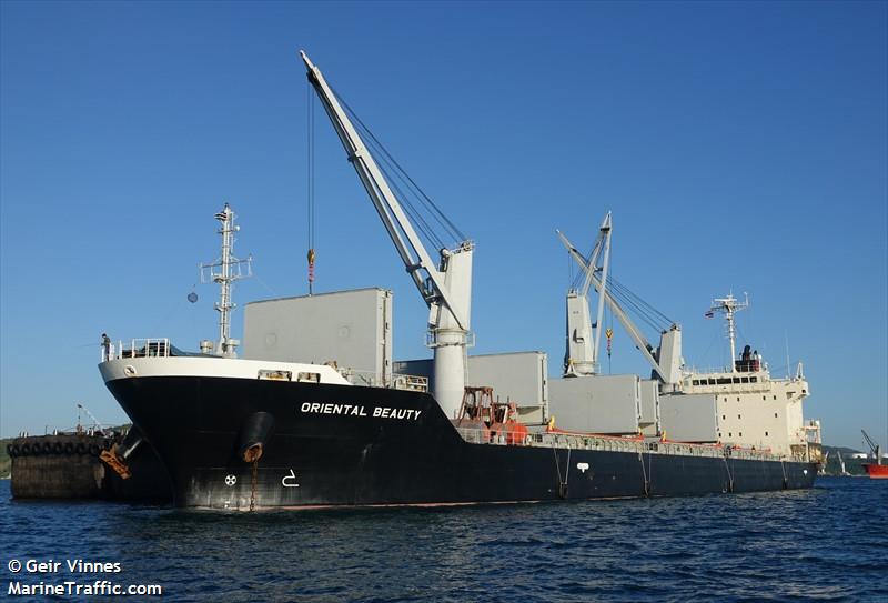 oriental beauty (Bulk Carrier) - IMO 9443138, MMSI 352065000, Call Sign 3FWN4 under the flag of Panama