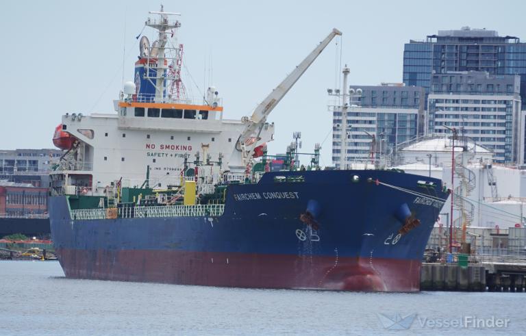 fairchem conquest (Chemical/Oil Products Tanker) - IMO 9798648, MMSI 352730000, Call Sign HODB under the flag of Panama