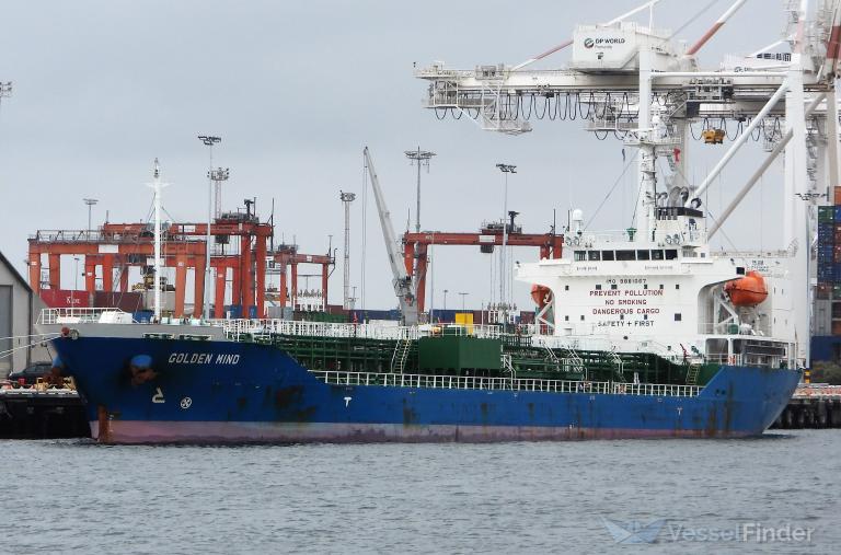 golden mind (Chemical/Oil Products Tanker) - IMO 9881067, MMSI 357843000, Call Sign H9FW under the flag of Panama