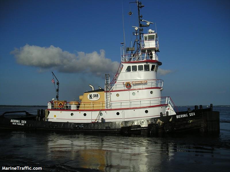 bering sea (Pusher Tug) - IMO 7512064, MMSI 366920250, Call Sign WDH2994 under the flag of United States (USA)