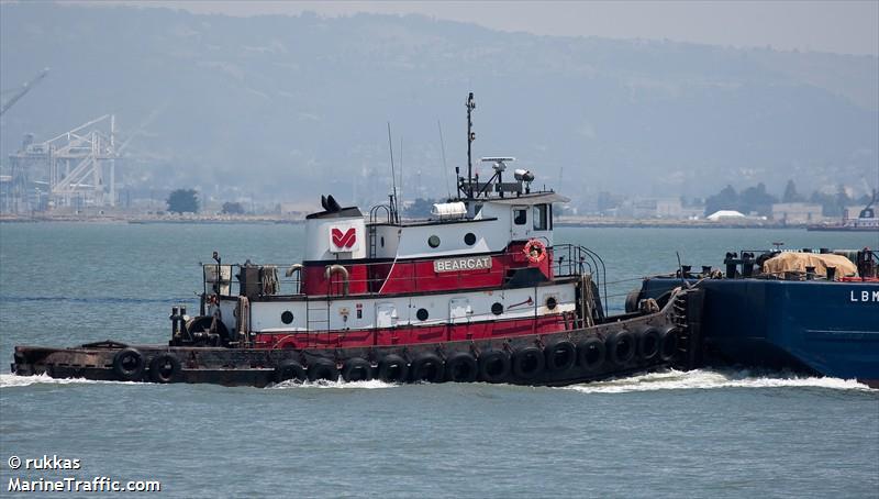 bearcat (Tug) - IMO 7618167, MMSI 366969780, Call Sign WV8240 under the flag of United States (USA)