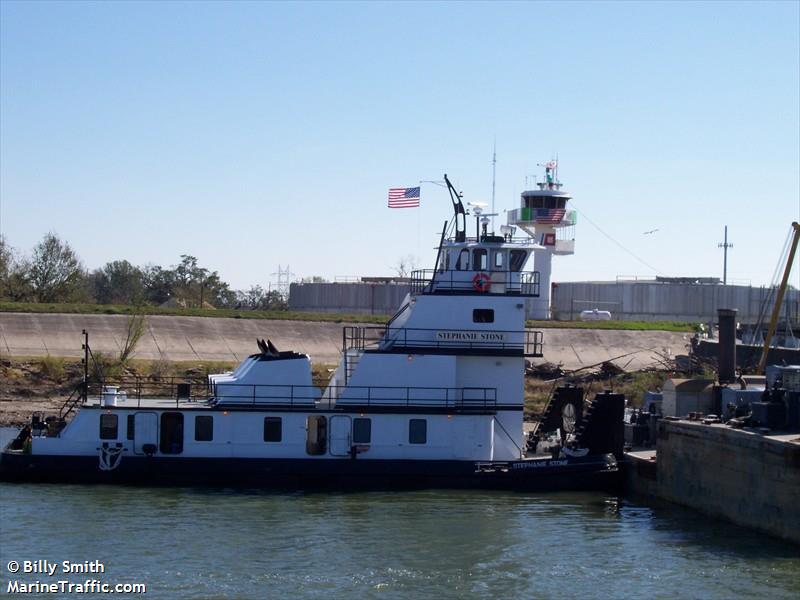 stephanie stone (Towing vessel) - IMO , MMSI 367075010, Call Sign WDC7674 under the flag of United States (USA)