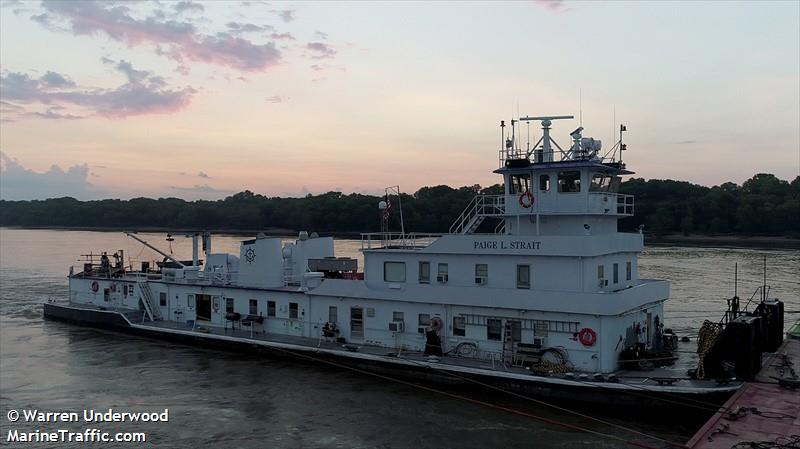 paige l strait (Towing vessel) - IMO , MMSI 367599740, Call Sign WDH2646 under the flag of United States (USA)