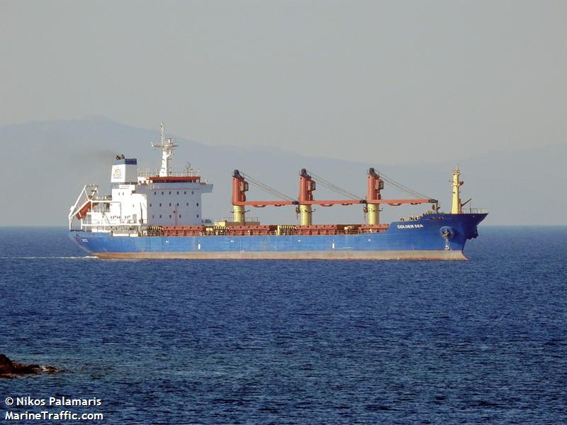 golden sea (Bulk Carrier) - IMO 9173355, MMSI 374156000, Call Sign HOLP under the flag of Panama