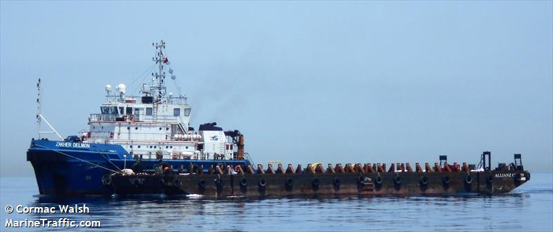 zakher delmon (Offshore Tug/Supply Ship) - IMO 9309318, MMSI 408774000, Call Sign A9GS under the flag of Bahrain