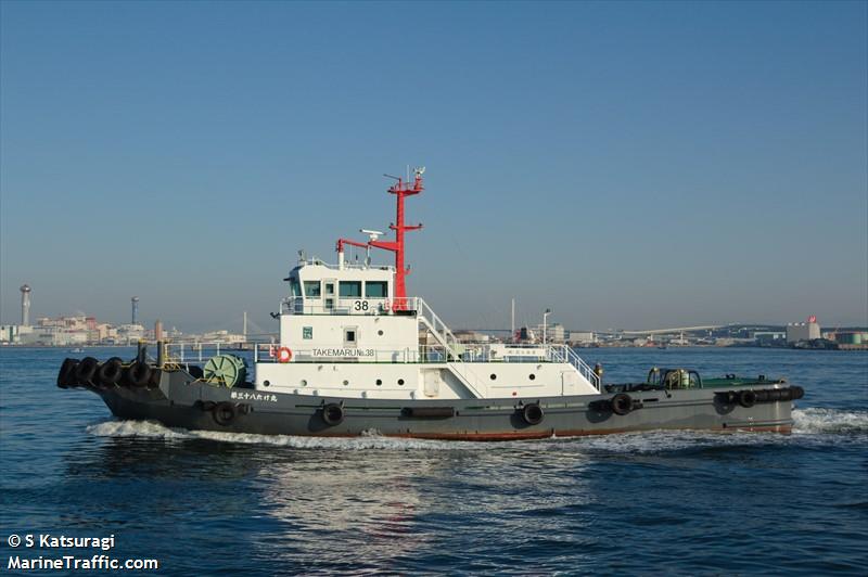 no38.takemaru (Tug) - IMO , MMSI 431000773, Call Sign JD2835 under the flag of Japan