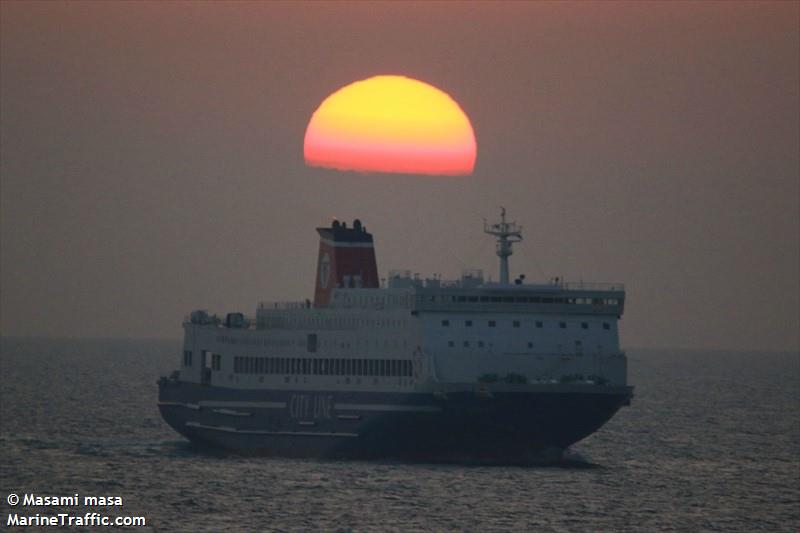ferry osaka ii (Passenger/Ro-Ro Cargo Ship) - IMO 9726932, MMSI 431006802, Call Sign JD3858 under the flag of Japan