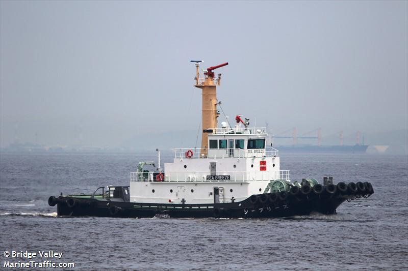 sea breeze (Tug) - IMO , MMSI 431009818, Call Sign JD4225 under the flag of Japan