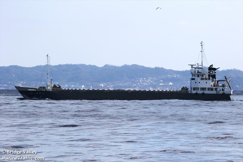 yakusei maru (Cargo ship) - IMO , MMSI 431012342, Call Sign JD4485 under the flag of Japan