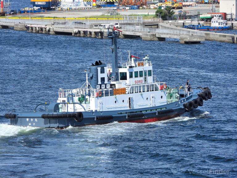 sorei maru (Tug) - IMO , MMSI 431014039, Call Sign JD4688 under the flag of Japan