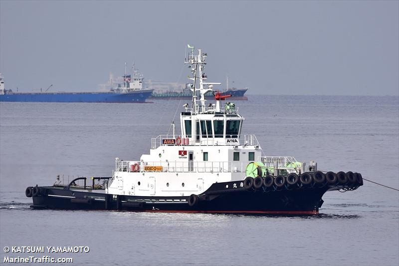 awa maru (Tug) - IMO , MMSI 431014564, Call Sign JD4732 under the flag of Japan